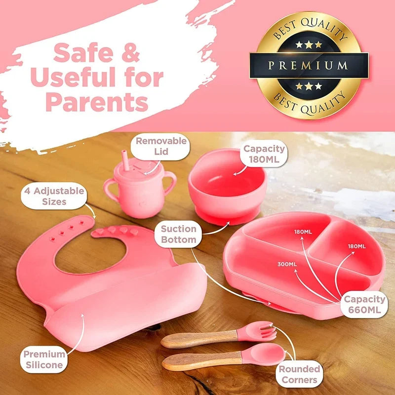 Silicone Baby Cutlery Set